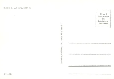 Lech a. Arlberg — 1447 m — F 14.954 — Rewers