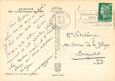 Capo della Punta del Vivier — Quiberon — LUMICAP — Verso