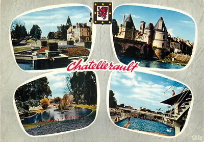 Chatellerault — vista panorâmica — Edições Modernas « Trésor »