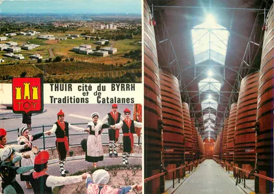 Thuir, cidade do Byrrh e das Tradições Catalãs — Edições Dino Perignan, série 5204 L