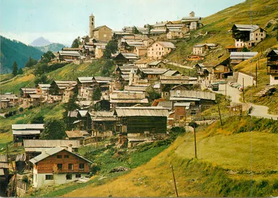 Saint-Veran (Hautes-Alpes) — A comuna habitada mais alta da Europa — Edições J. Cellard