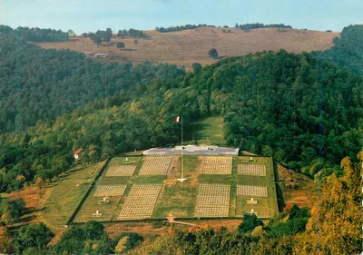 Cemitério Militar Francês — Hartmannsweilerkopf — edições de arte MARASCO S.A. n°257/68