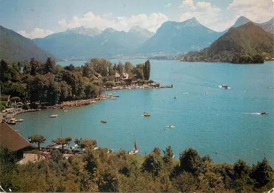 Talloires (Alta Saboia) — Lago de Annecy — Ed. J. Cellard