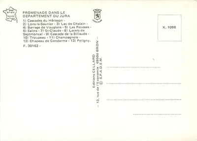 JURA — Spacer w departamencie Jura — Wydawnictwo Cellard — Rewers