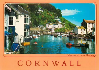 Polperro — Portinho Interior — Cornouailles — John Hinde (Distributors) Ltd.