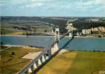 Ponte de Tancarville — Seine-Maritime — Éd. « La Cigogne », Rouen, N° 7013