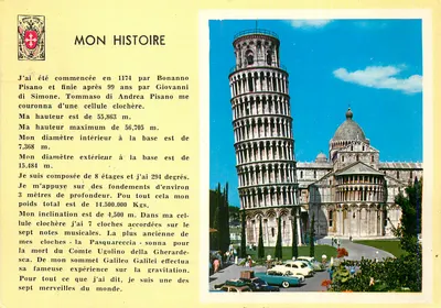 Pisa - Torre de Pisa — Minha História — Editor Fotocolor, n°31958