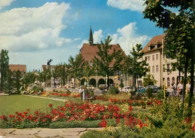 Freudenstadt — Hospital de Montanha — Huber-Kartenbilder