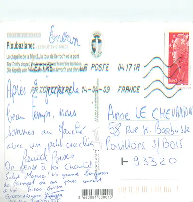 Ploubazlanec — CÔTES-D'ARMOR — Wydawnictwo Sztuki — Rewers