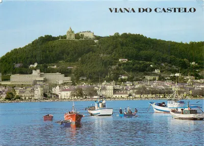 Viana do Castelo — vista parcial da cidade — Edições Valdevez