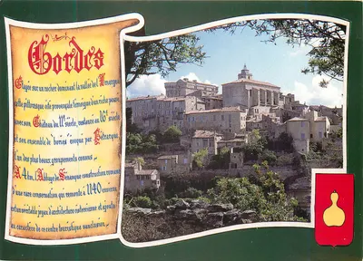 Gordes — vilarejo provençal pitoresco — Edições PHOTOGUY
