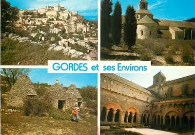Gordes e seus arredores — As Belas Imagens da Provença, n° 4302
