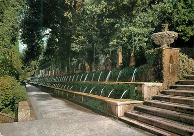 Bilhete postal moderno Villa Tivoli Avenue des Cent Fontaines