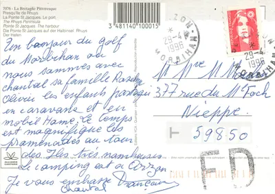 Rhuyss — Port St Jacques — Wydawnictwo YCA - Quimper — Rewers