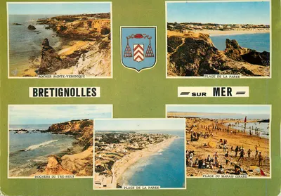 Bretignolles-sur-Mer — Rochos e praias — Artaud Frères, Nantes