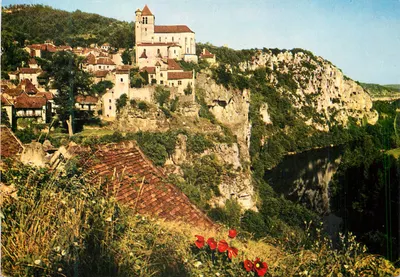 Saint-Cirq-Lapopie — Primeiro Village da França — Sociedade das Cartas Postais APA-PÔUX