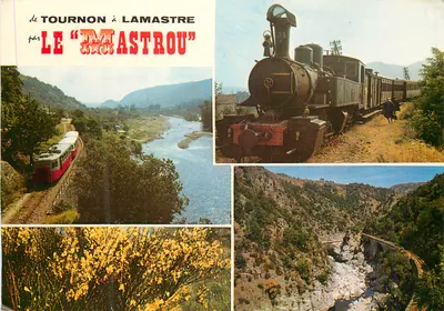 Tournon à Lamastre — pelo "Mastrou" — Edições naturais S.P.A.D.E.M.