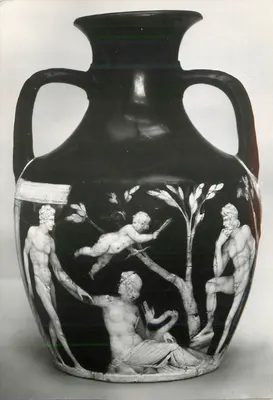 O vaso de Portland — Peleu, Eros, Tétis, Póseidon — Museu Britânico