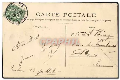 Sainte-Marguerite - Le Pradet (Var) — Uitzicht genomen vanaf het huis 'Costebrune' — uitgever niet geïdentificeerd — Achterkant
