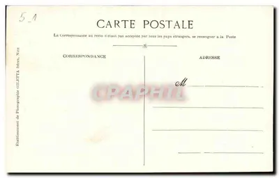 Cannes — Lie Sainte-Marguerite — Masque de Fer — więzienie Bazaine — Rewers