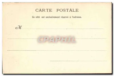 Cap d'Antibes — Jardim da Villa Elien-Roc — P. L. Maillan, edit. Cannes 459 — Verso