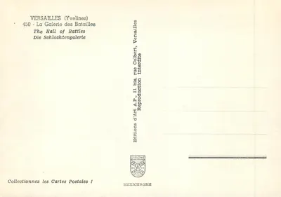 Versailles — Galeria Bitew — Éditions Diplôme — Rewers