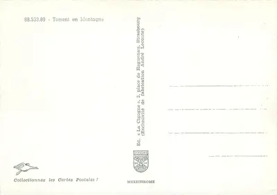 Torrente na Montanha — Editora IRIS — n° 88.533.89 — Verso