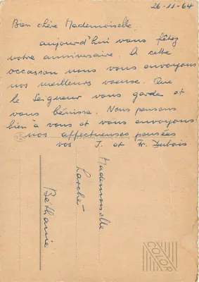 Drzewo bukowe — krajobraz wiejski — wydane w Niemczech — Rewers