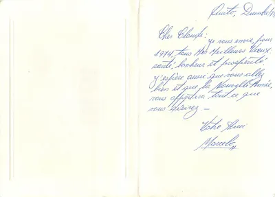 Carte postal artística — ilustração degradada — Marceloy — Verso