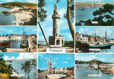 Paimpol — Vista panorâmica — Edições Gaby, Nantes