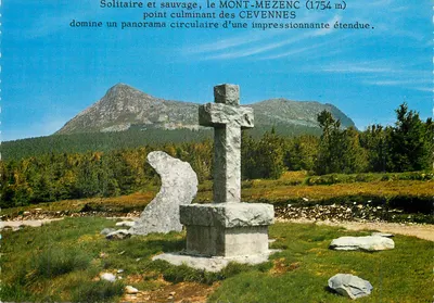 Mont Mézenc (1754 m) — ponto culminante das Cévennas — Éditions J. Cellard