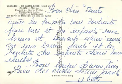 La Cisogne — zimowy widok — IA CISOGNE — Rewers