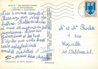 A Valle dos Lagos — Altos-Vosges — Edições Iris — Verso
