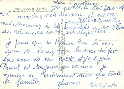 Rocher Gréau — La Selle Arabe — Gury — Rewers