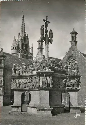 Guimiliau — Igreja e calvário (1581-1604) — Éditions d'Art JOS