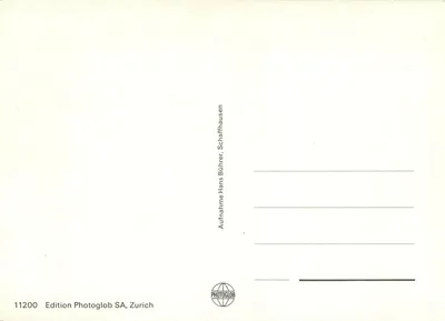 Łódź z młodymi — Wydawnictwo Photoglob SA, Zurych — nr 11200 — Rewers