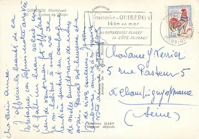 Le Rocher de l'Aigle — Quiberon (Morbihan) — Éditions Gaby — Rewers