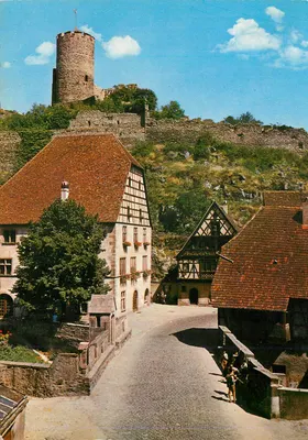 Kaysersberg (Haut-Rhin) — Velho Distrito (século XV) — Editor Couleurs Naturelles