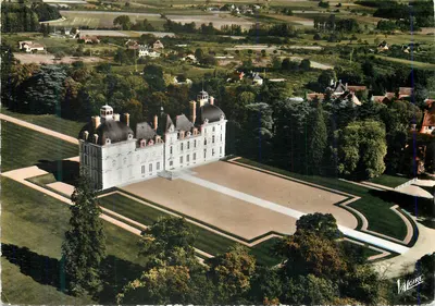 Castelo de Cheverny — Vista aérea — Editor Valoire