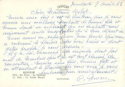 Quiberon nad morzem — 14 km — wydawca IRIS — Rewers