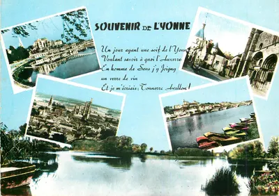 Lembrança da Yonne — Editora: Edições Nivernais, n°370