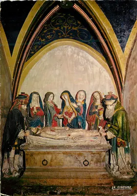 A colocação no túmulo — Cidade Medieval — Edições "La Cigogne"