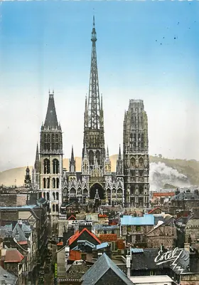 Rouen — A Catedral Nossa Senhora — Editor Estel, n° 1001