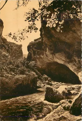 As Gorges do Verdon — La Baume aux Pigeons — Foto Monter (B.A.)