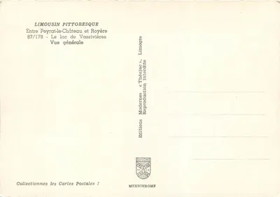 Jezioro Vassivière — Ogólny widok — IRIS — Rewers