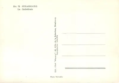 Strasburg — Katedra — Marasco — Rewers