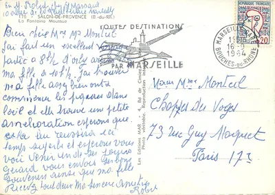 A Fontaine Moussue — Salon-de-Provence — Les Editions MAR — Verso