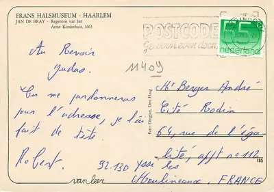 Regentowie Domu dla Ubezpieczonych Dzieci — Jan de Bray — Frans Halsmuseum Haarlem — Rewers