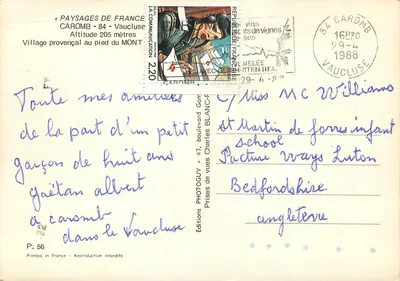 Caromb — Vaucluse — Wydawca Photoguy, nr P.56 — Rewers