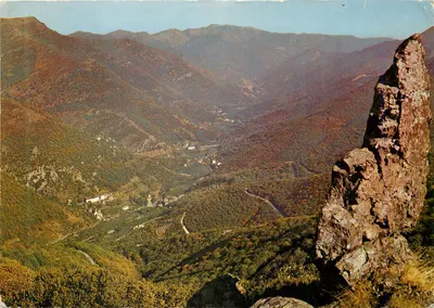Massif de l'Aigoual — Vale de Valleraugue — Sociedade das Cartas Postais APA-POUX